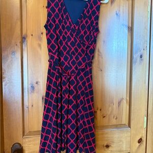 41 Hawthorn Faux Wrap Sleeveless Dress